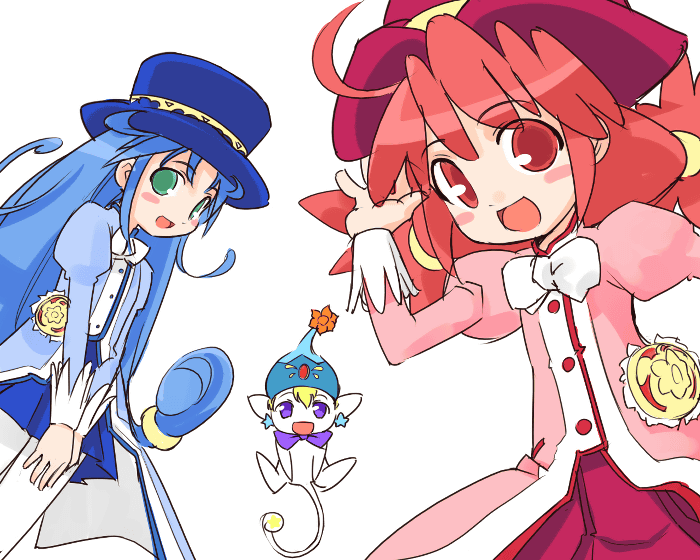 fine and rein (fushigiboshi no futago hime) drawn by tatsukichi