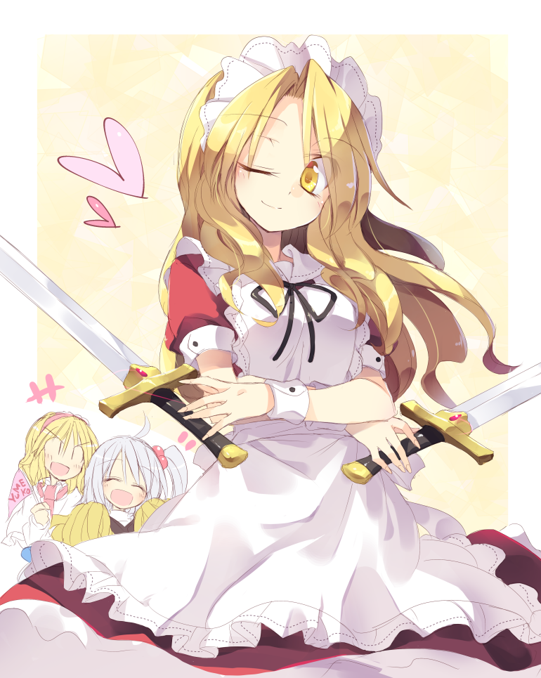alice margatroid, shinki, and yumeko (touhou) drawn by satou_kibi