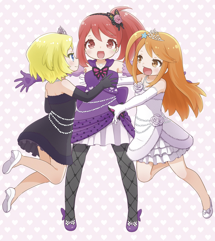 harune aira, amamiya rizumu, and takamine mion (pretty series and 3 more) drawn by terayamaden
