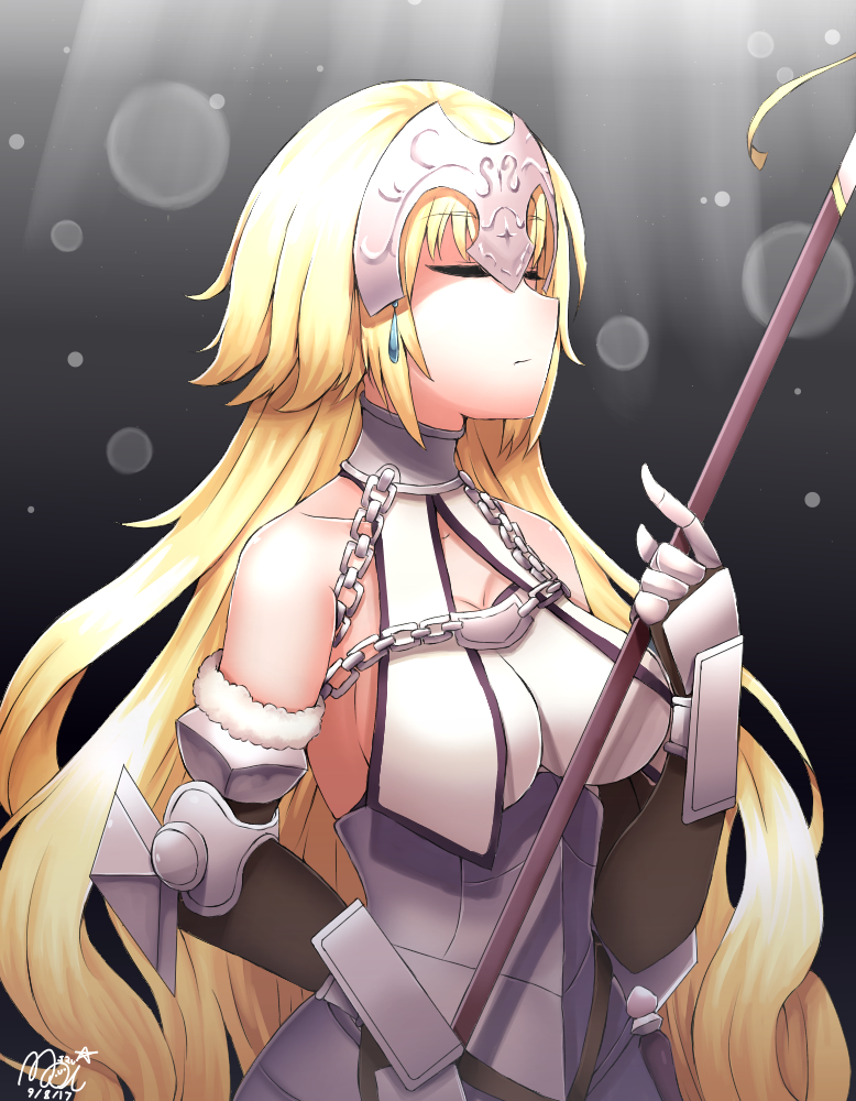 jeanne d'arc (fate and 2 more) drawn by nuemi_(namja2012)