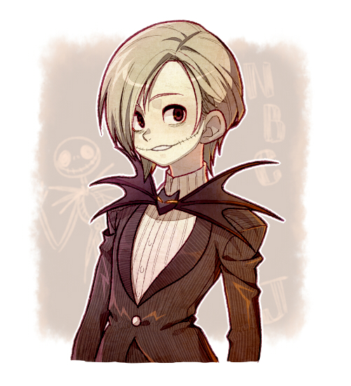 jack skellington (the nightmare before christmas) drawn by kiri_futoshi
