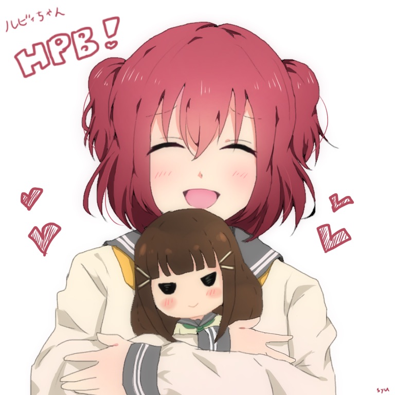 kurosawa dia and kurosawa ruby (love live! and 1 more) drawn by komiya_shuu