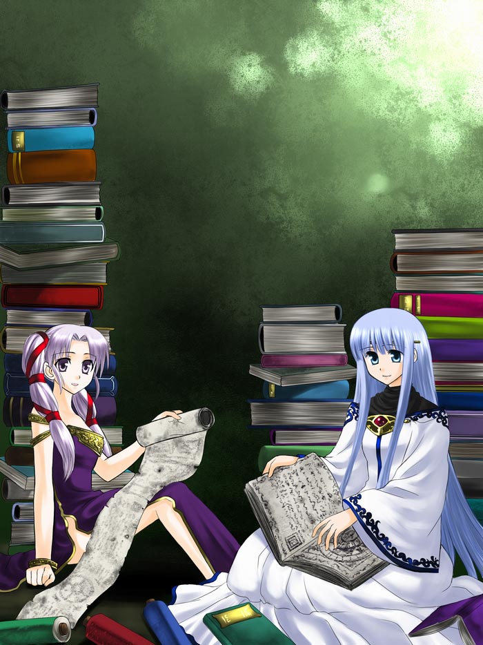 julia and tine (fire emblem and 1 more) drawn by bo_(774berry)