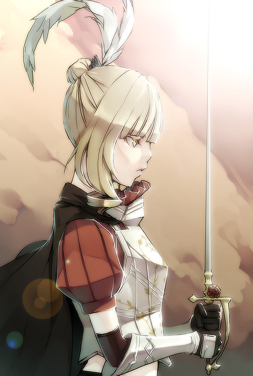 fencer (fantasy earth zero and 1 more) drawn by kyo_(kuroichigo)