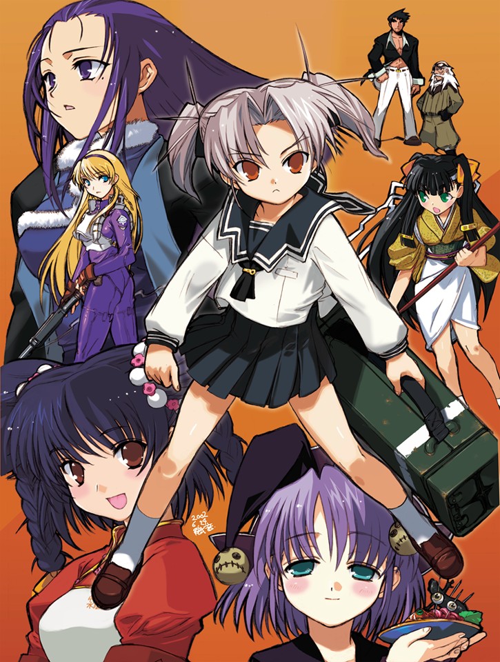 takega satsu, priscilla wadul, nogi kikuko, kaga motoko, yamamoto akuji, and 3 more (dai and 1 more) drawn by onigirikun