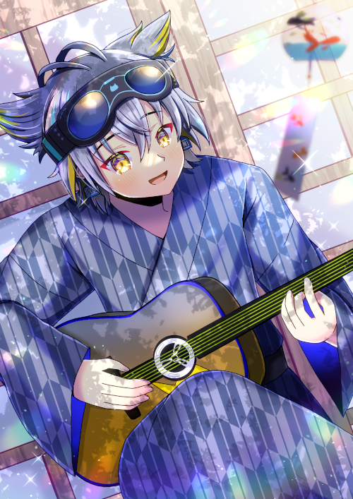 ibituka yodomi (indie virtual youtuber) drawn by kou_hiyoyo