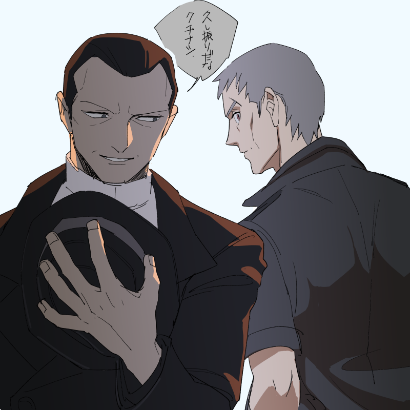 giovanni and nanu (pokemon and 2 more) drawn by p-40_(tukinosita-de)