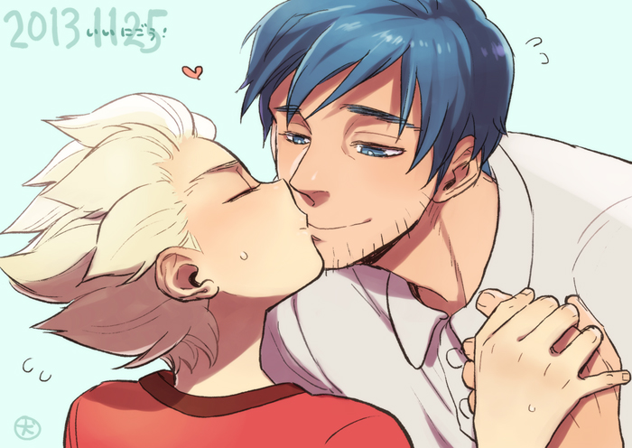 gouenji shuuya and nikaidou shuugo (inazuma eleven) drawn by dogdogdog