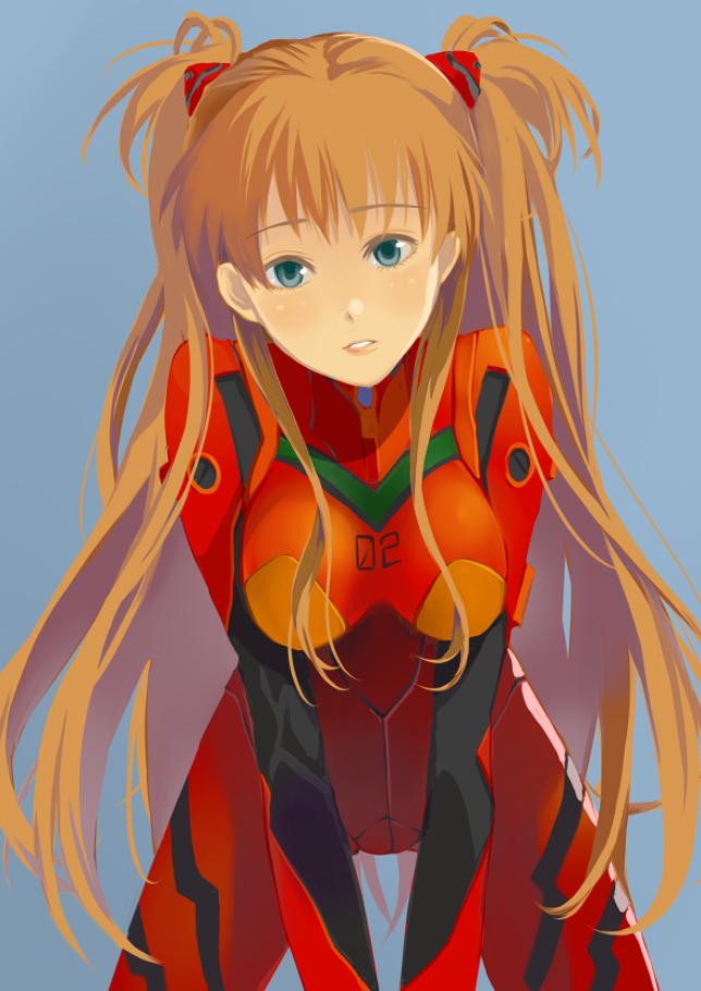 souryuu asuka langley (neon genesis evangelion) drawn by platinumcorundum