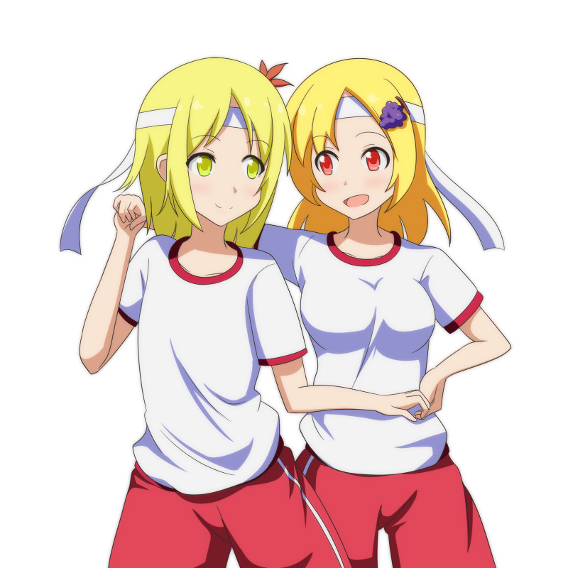 aki minoriko and aki shizuha (touhou) drawn by cato_(monocatienus)