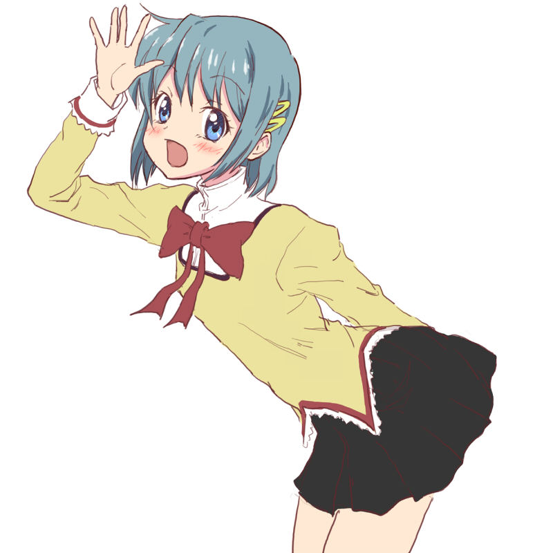 miki sayaka (mahou shoujo madoka magica) drawn by yomikakinigoumeshi