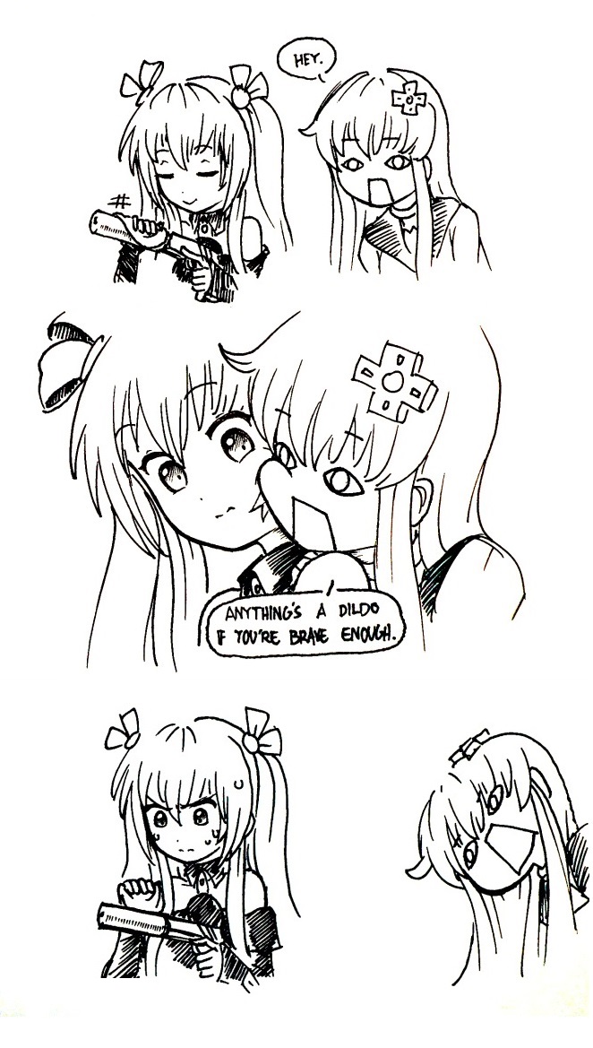 nepgear, uni, and nepgyaa (neptune and 1 more) drawn by isaki_tanaka