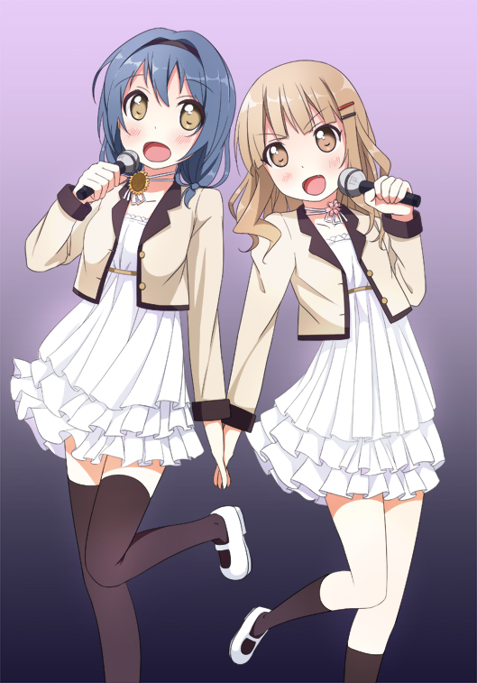 oomuro sakurako and furutani himawari (yuruyuri) drawn by hino_minato_(spec.c)