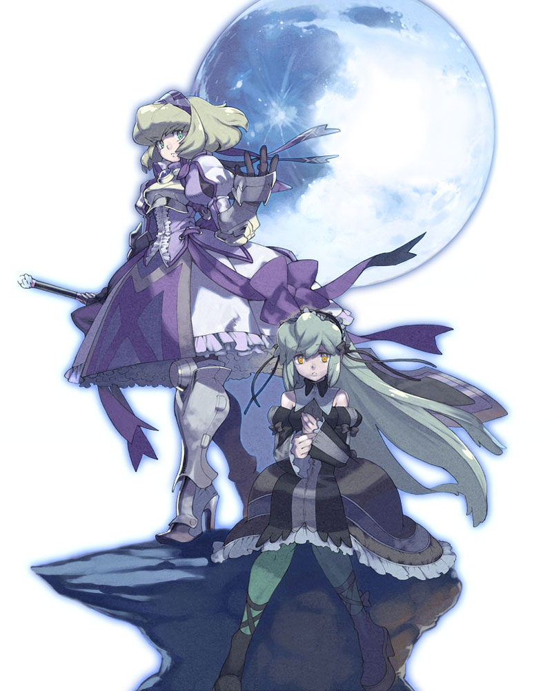 alexia lynn elesius and katrina elesius (wild arms and 1 more) drawn by sasaki_tomomi