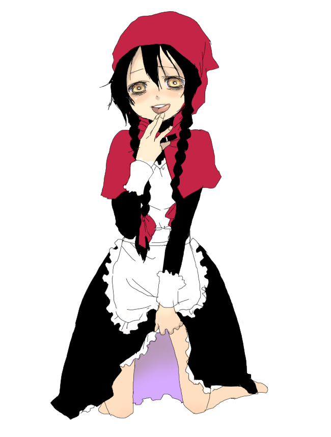 little red riding hood and akazukin (little red riding hood and 1 more) drawn by machiko_(beard)