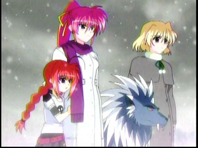 vita, signum, shamal, and zafira (lyrical nanoha and 2 more)