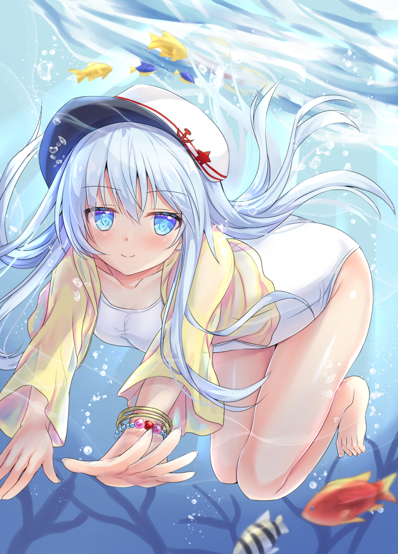 hibiki and verniy (kantai collection) drawn by nagare_yoshimi