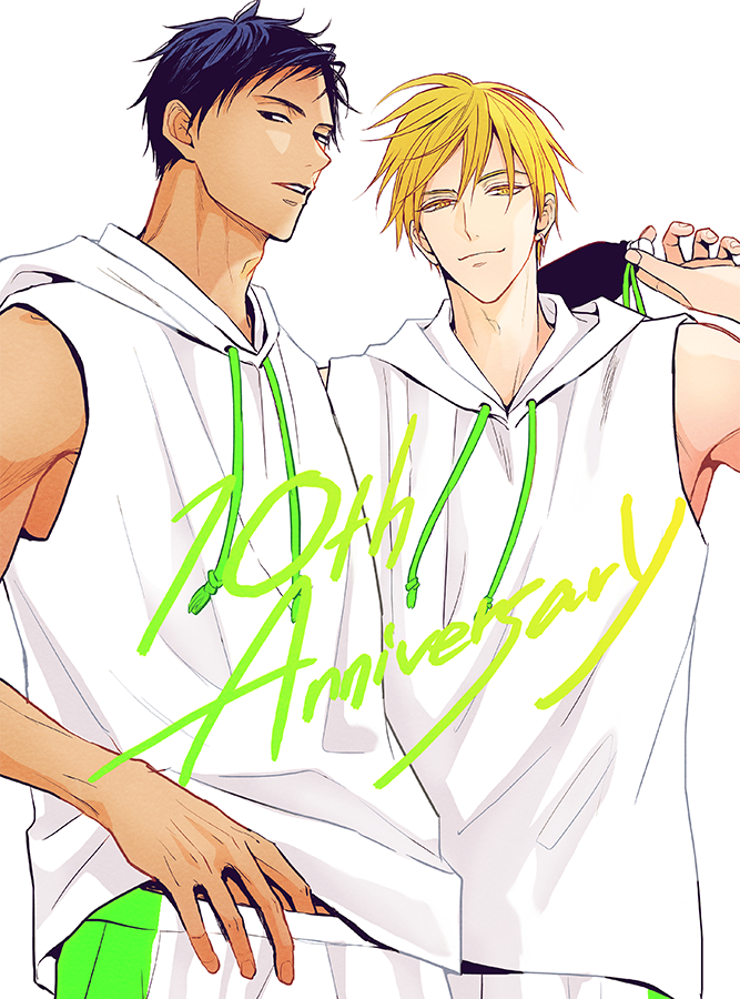 aomine daiki and kise ryouta (kuroko no basuke) drawn by a_jou