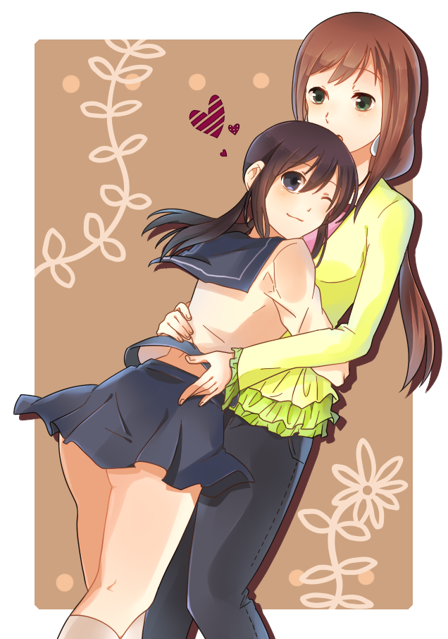 shinozaki ayumi and shinozaki hinoe (corpse party) drawn by nodokuroame