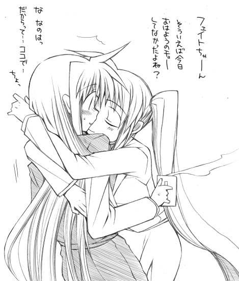 fate testarossa and takamachi nanoha (lyrical nanoha and 1 more)