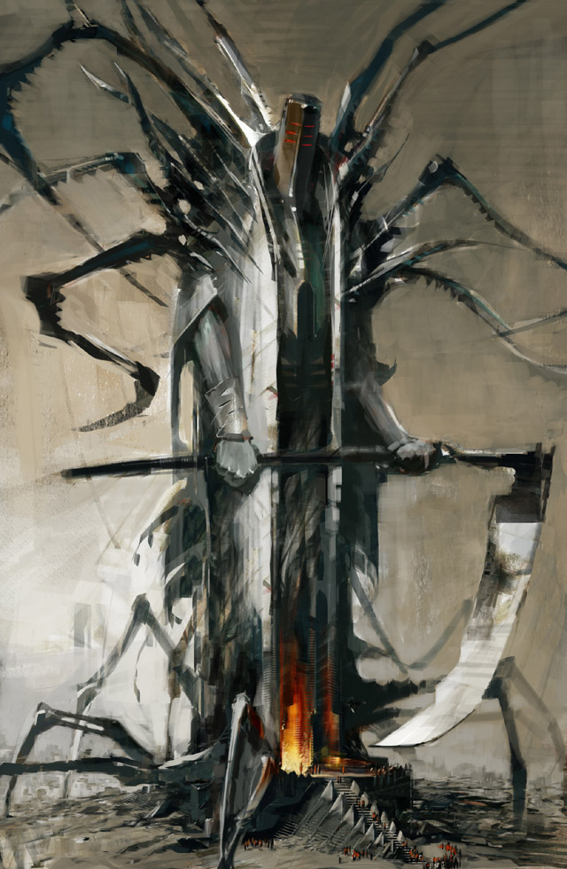 abbadon (guild wars and 1 more) drawn by daniel_dociu