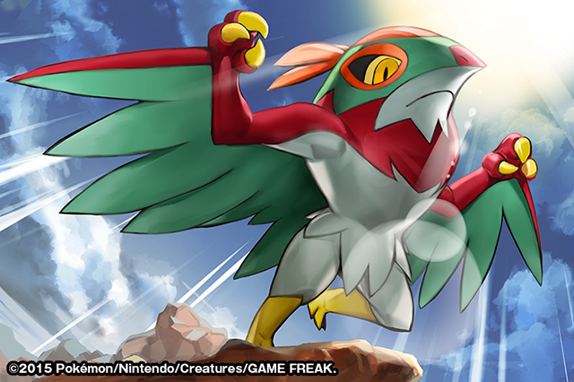 hawlucha (pokemon and 1 more) drawn by match_(idleslumber)