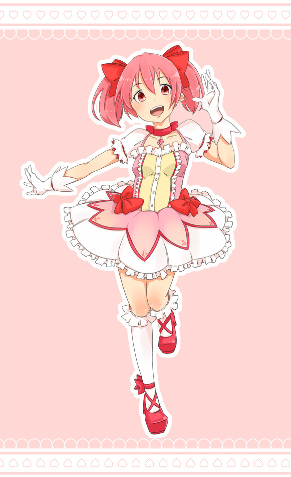 kaname madoka (mahou shoujo madoka magica) drawn by zukaketawagase