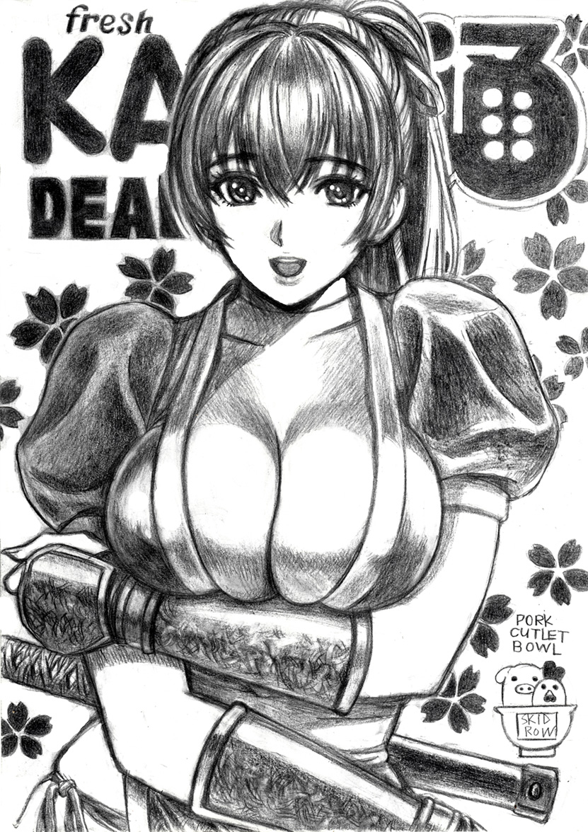 kasumi (dead or alive and 1 more) drawn by skidrow
