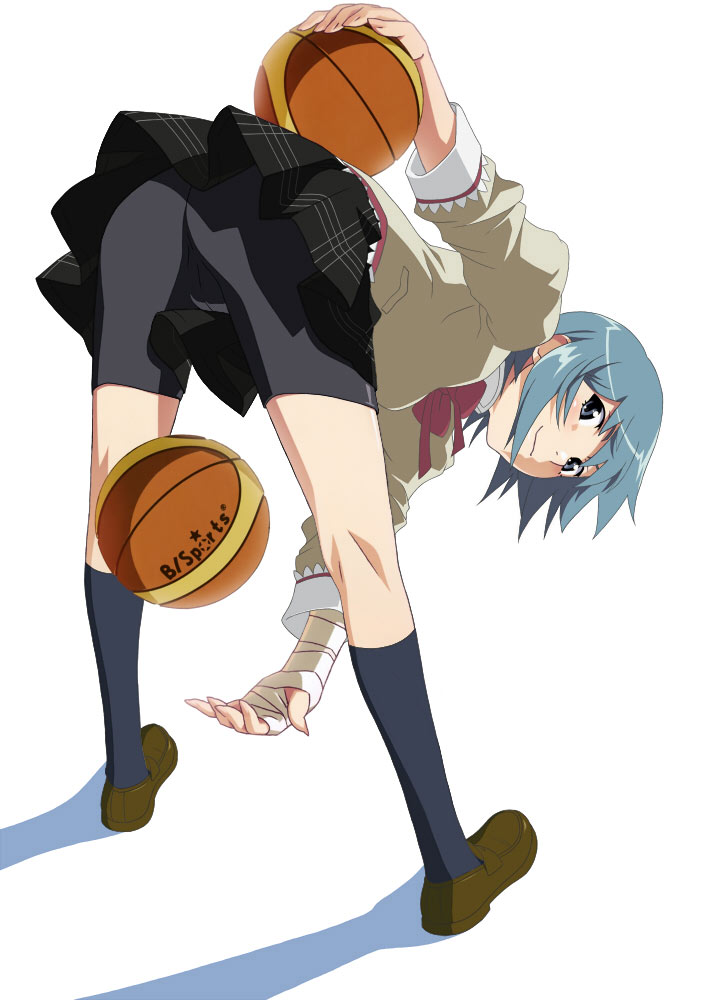 miki sayaka and kanbaru suruga (mahou shoujo madoka magica and 2 more)