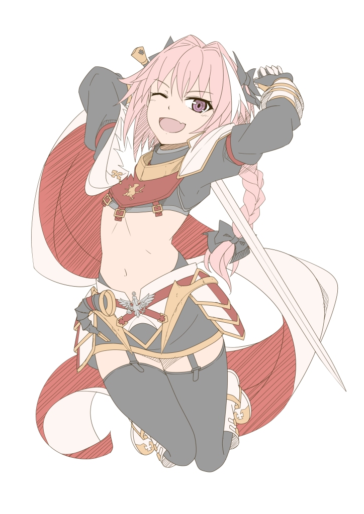 astolfo (fate and 1 more) drawn by t1kosewad