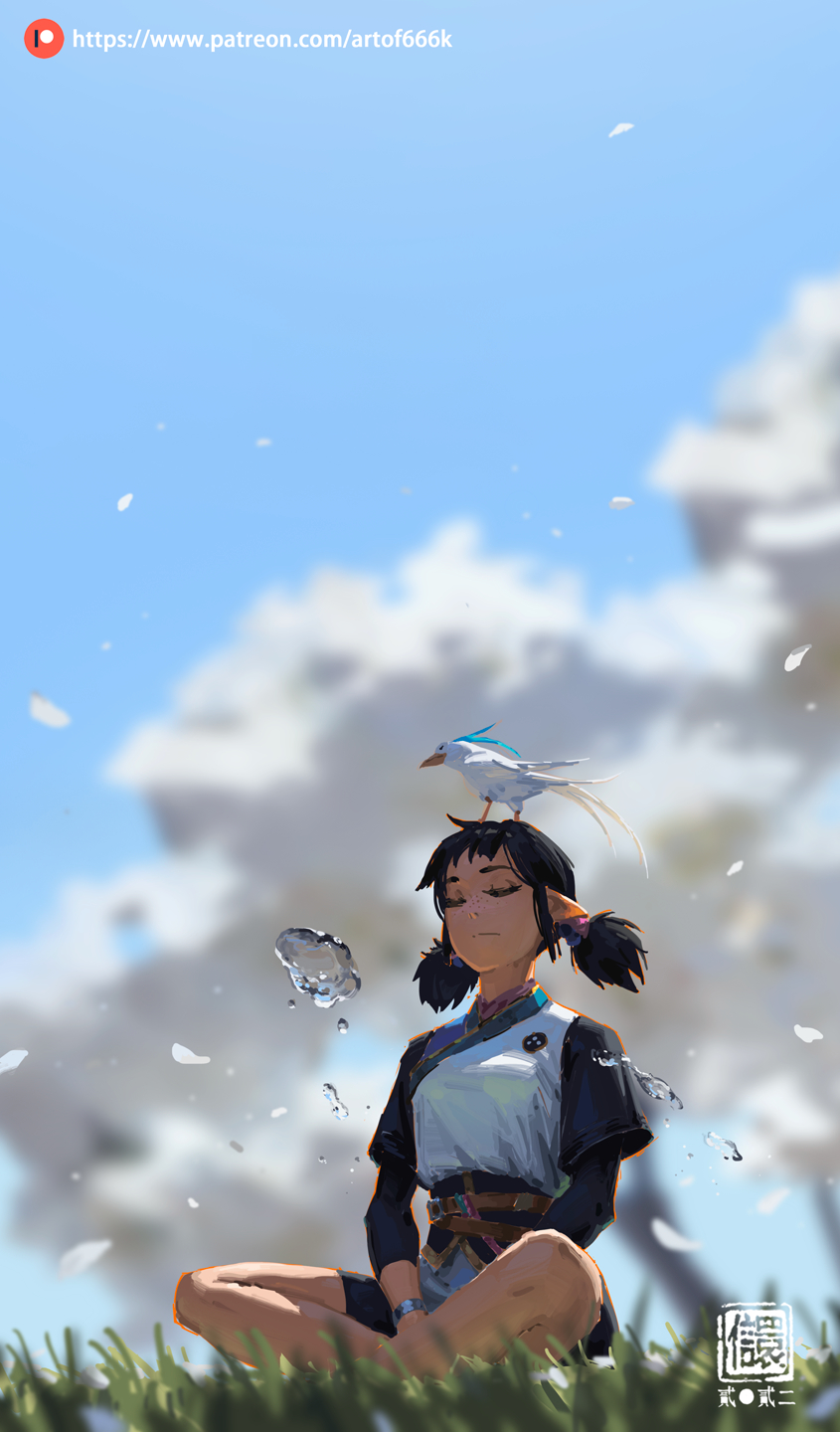 original drawn by kan_liu_(666k)