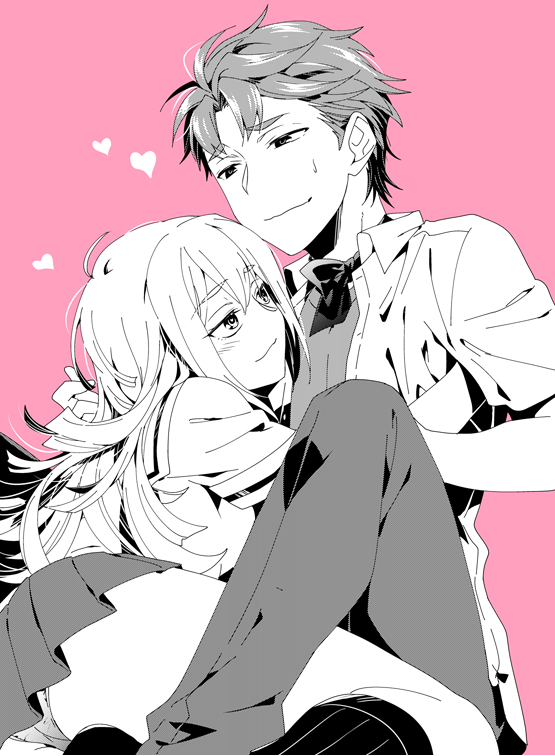 koujiro frau and yashio kaito (robotics;notes) drawn by ikuhashi_muiko