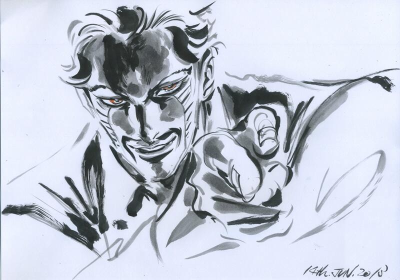 daniel j. d'arby and utsumi kenji (jojo no kimyou na bouken and 1 more) drawn by hayama_jun'ichi