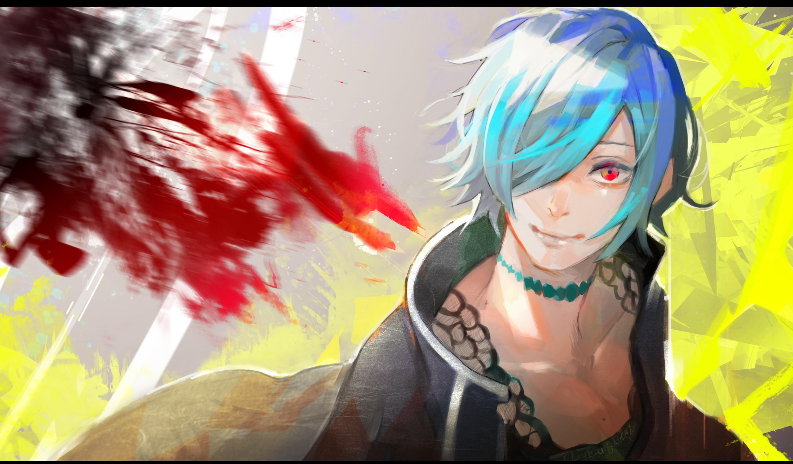 Kirishima Touka Tokyo Ghoul And 1 More Drawn By Kyuuba Melo Danbooru