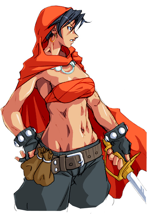 moriah (dungeons & dragons and 1 more) drawn by qkat_(arikawa-dou)