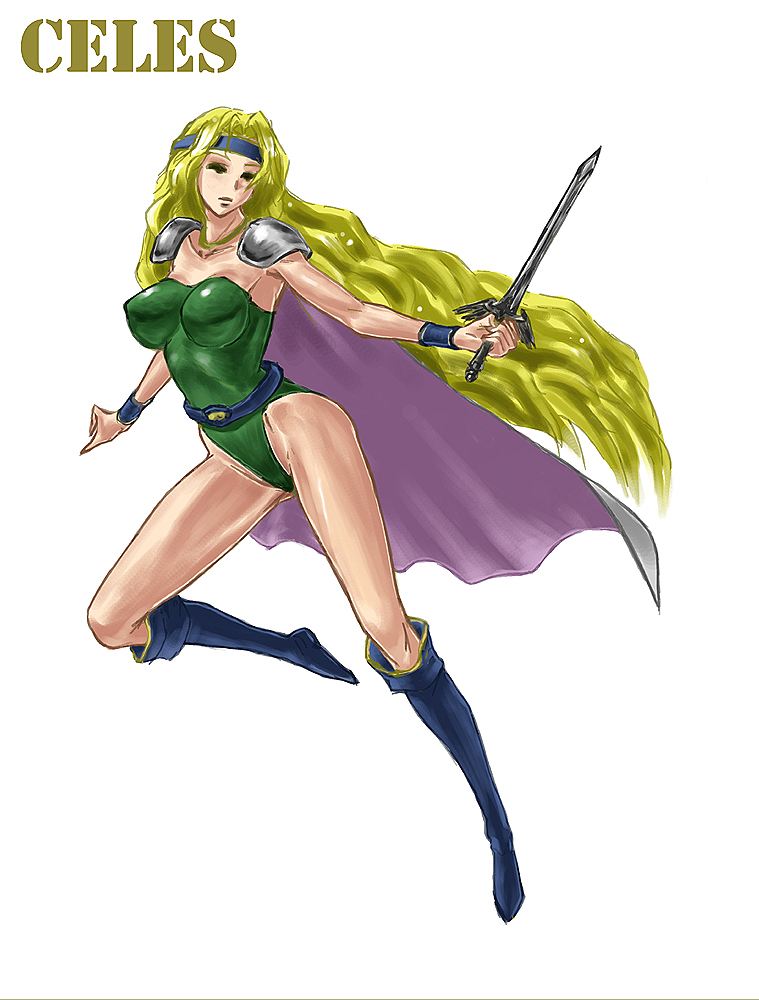 celes chere (final fantasy and 1 more) drawn by alltime