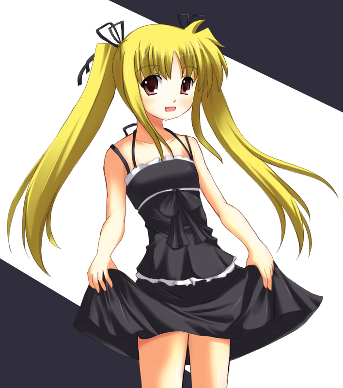 fate testarossa (lyrical nanoha and 1 more) drawn by odayan