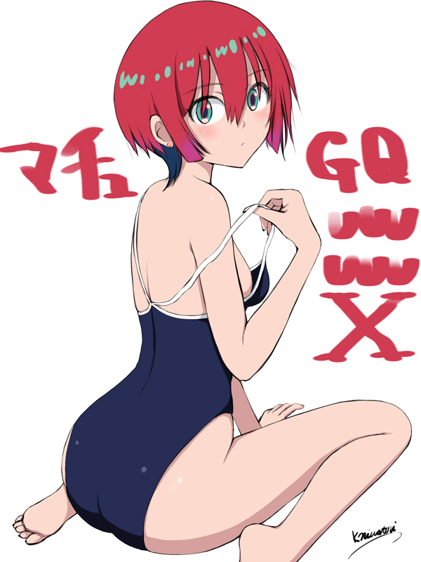 amate yuzuriha (gundam and 1 more) drawn by niwatori_kokezou