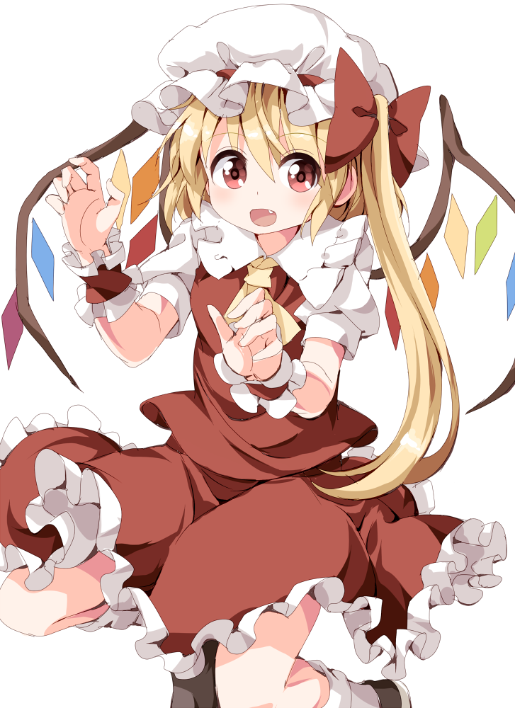 flandre scarlet (touhou) drawn by ruu_(tksymkw)