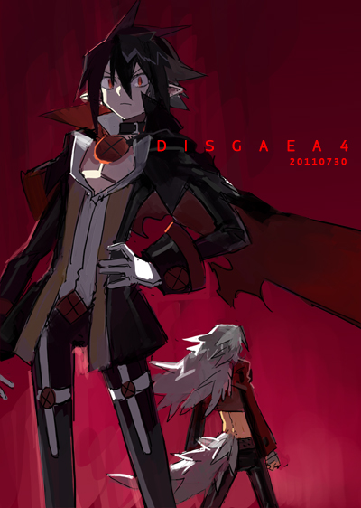 valvatorez and fenrich (disgaea and 1 more) drawn by starshadowmagician