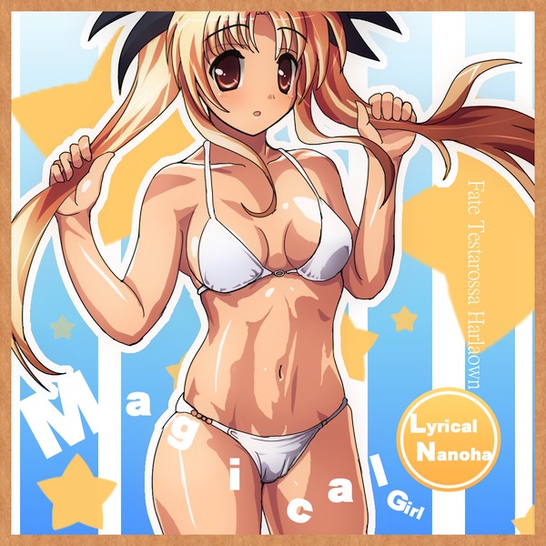 fate testarossa (lyrical nanoha and 1 more) drawn by fukudori