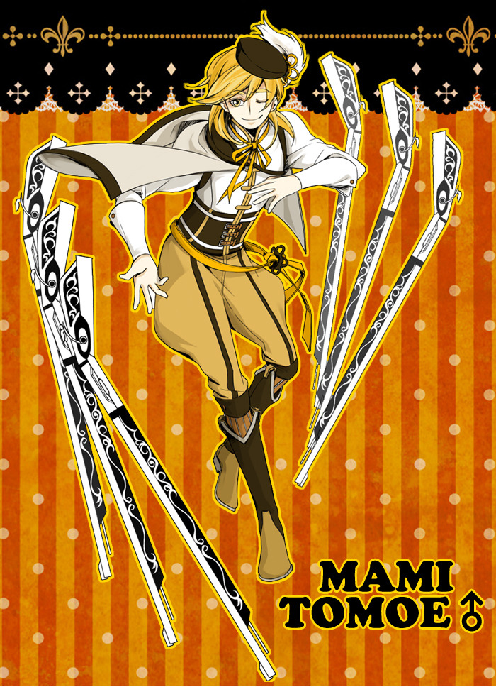 tomoe mami (mahou shoujo madoka magica) drawn by 512ram