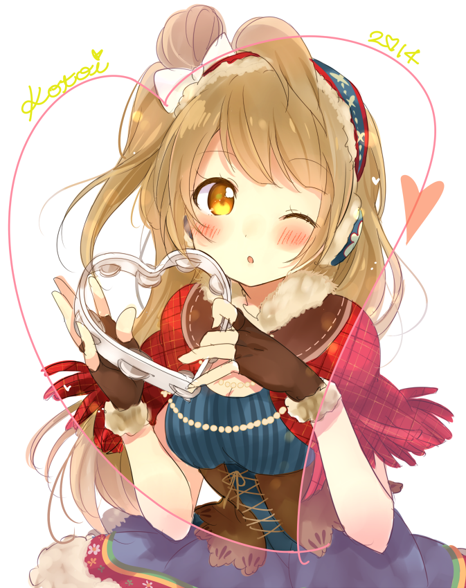 minami kotori (love live! and 2 more) drawn by kakizato