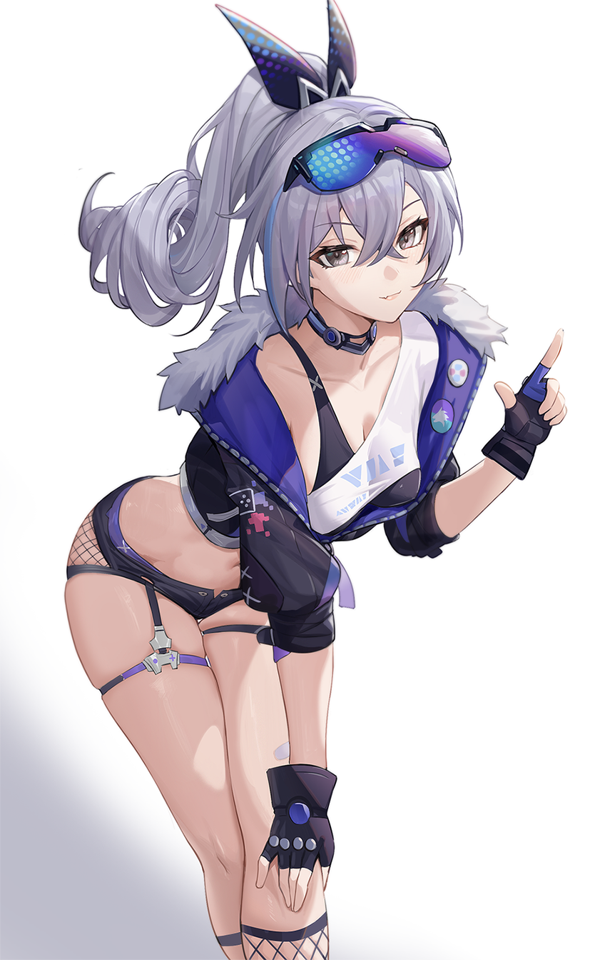 silver wolf (honkai and 1 more) drawn by cbmus