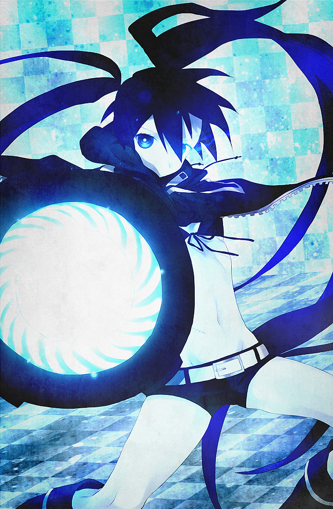 black rock shooter (black rock shooter) drawn by wato_samirika
