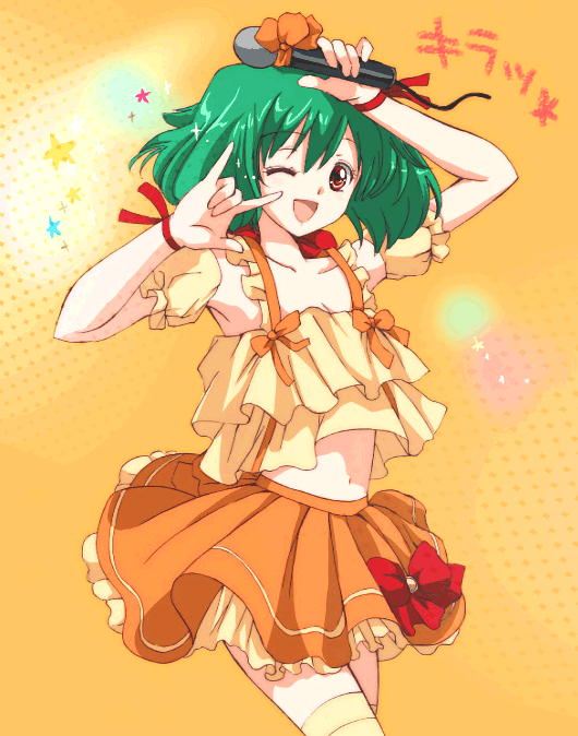 ranka lee (macross and 1 more) drawn by akina_tsukako