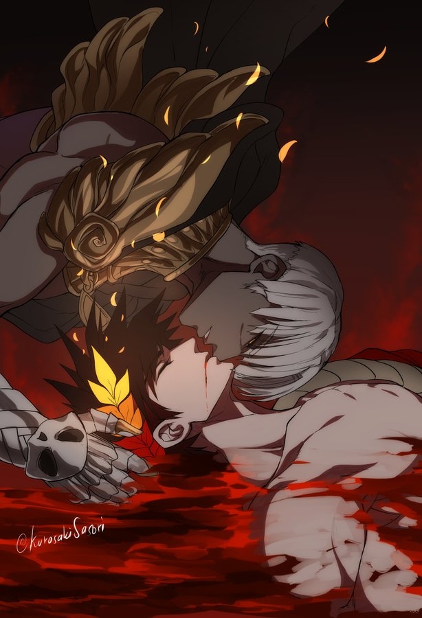 zagreus and thanatos (hades and 1 more) drawn by kurosaki_sasori