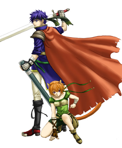 ike and lethe (fire emblem and 1 more)
