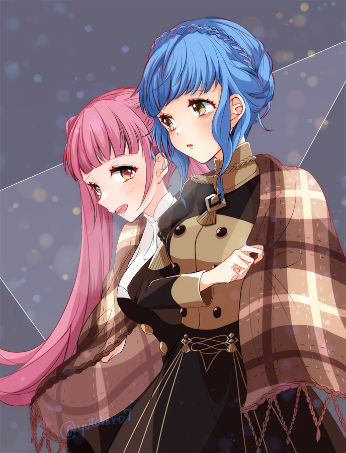 hilda valentine goneril and marianne von edmund (fire emblem and 1 more) drawn by yutohiroya