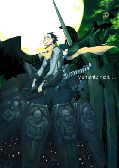 mochizuki ryouji, thanatos, pharos, and nyx avatar (persona and 1 more) drawn by suminohirune